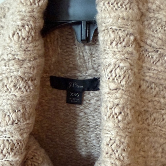 J. Crew Tan Turtleneck Alpaca Wool Sweater - Picture 2 of 3